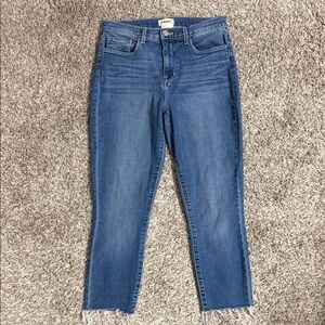 L'AGENCE Blue Ankle Jeans